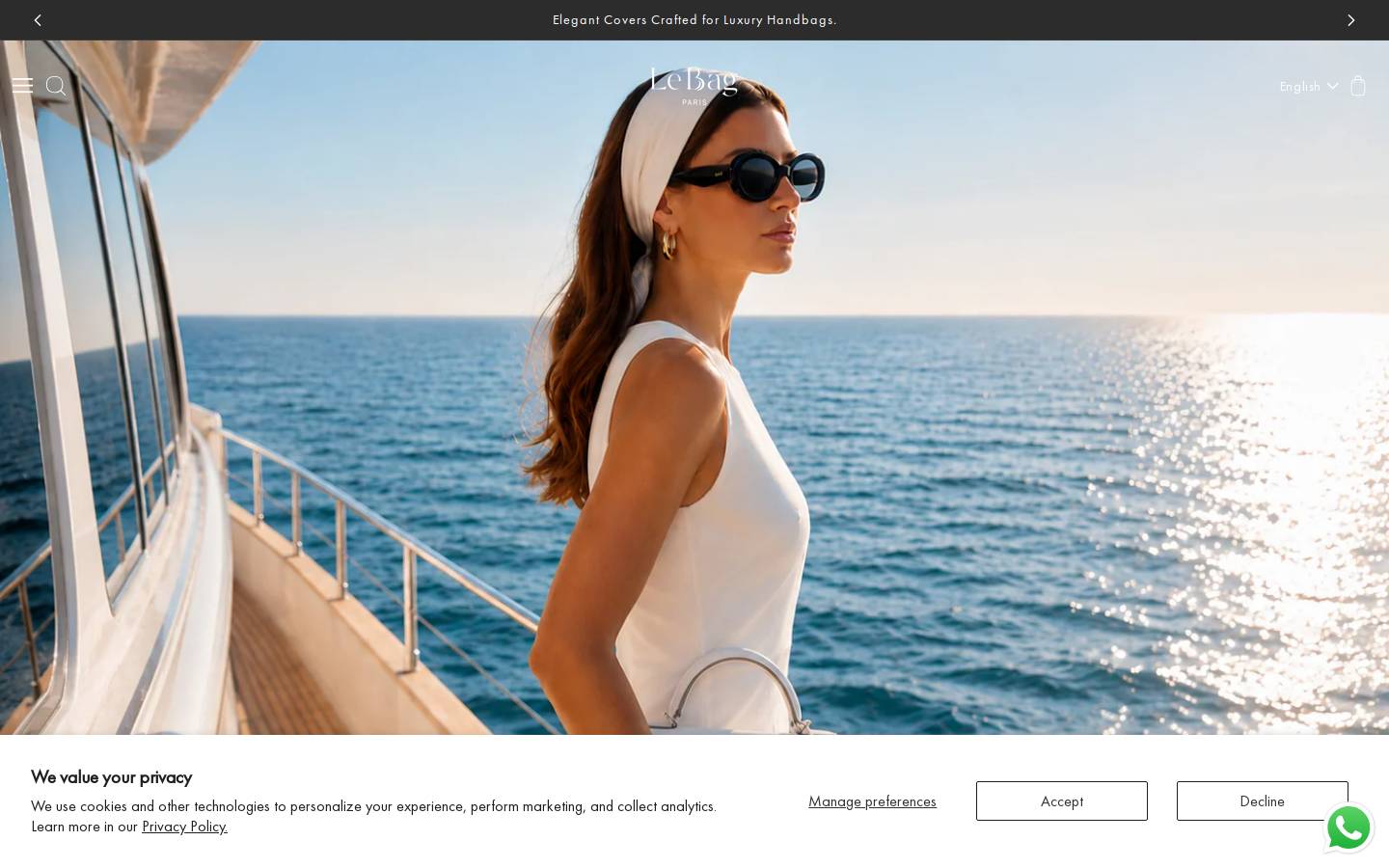 lebagparis.com homepage screenshot