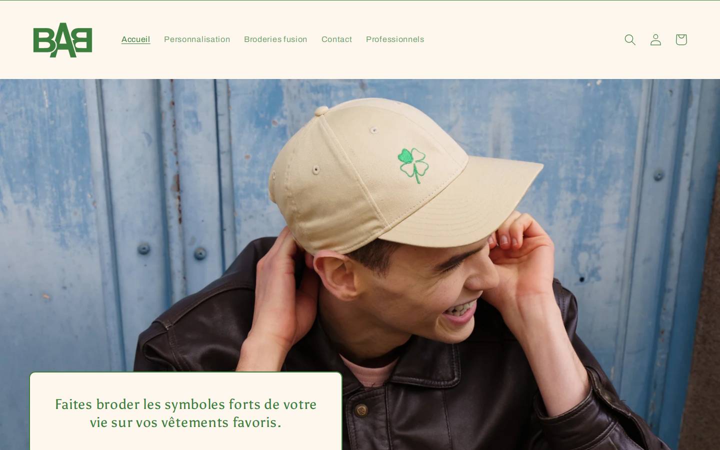 lebarabroder.com homepage screenshot