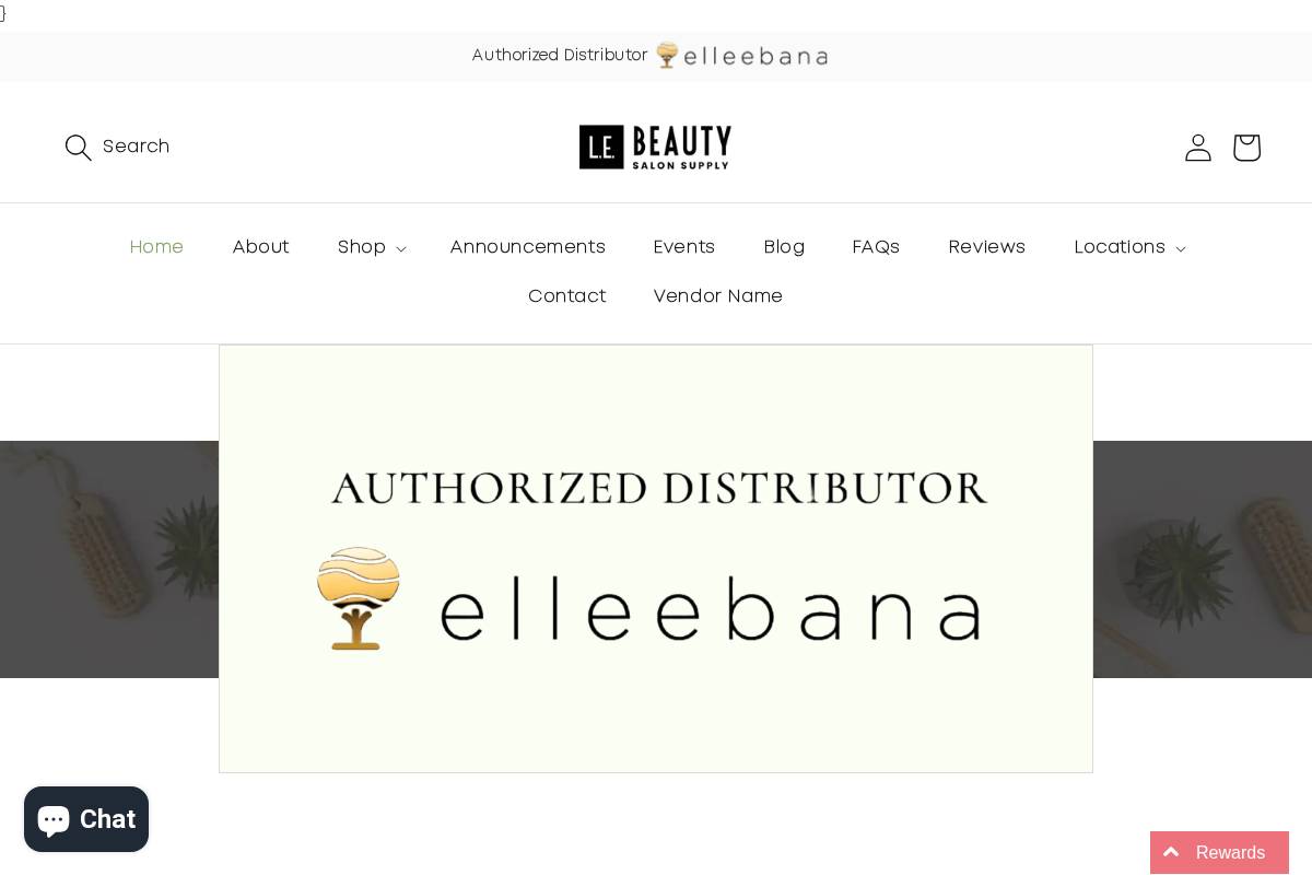 lebeautyco.com homepage screenshot