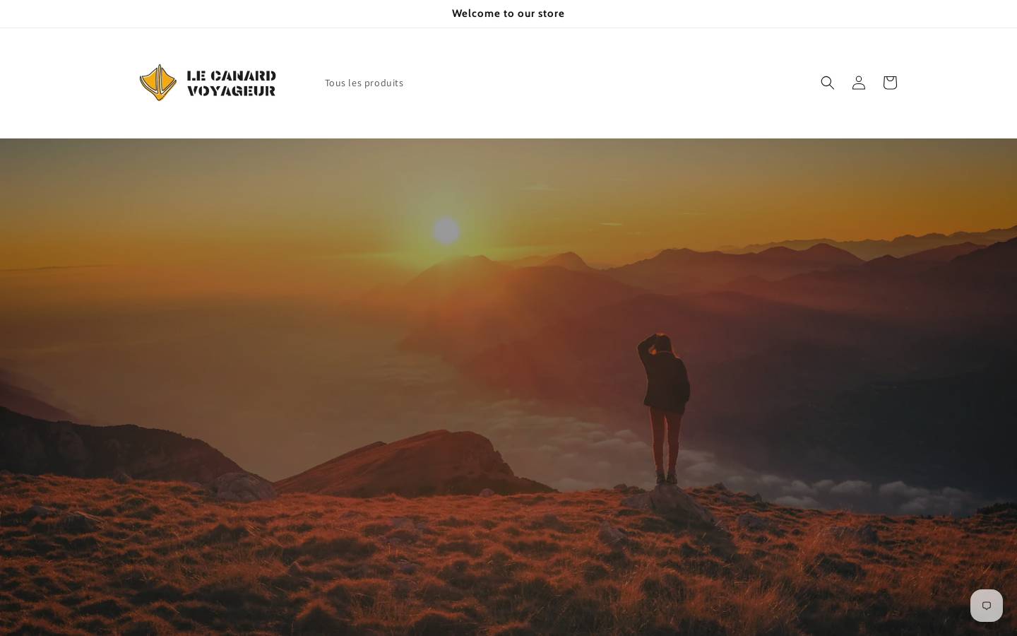 lecanardvoyageur.ch homepage screenshot