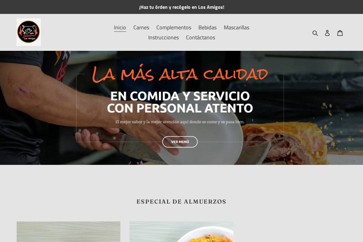 lechontogo.com homepage screenshot