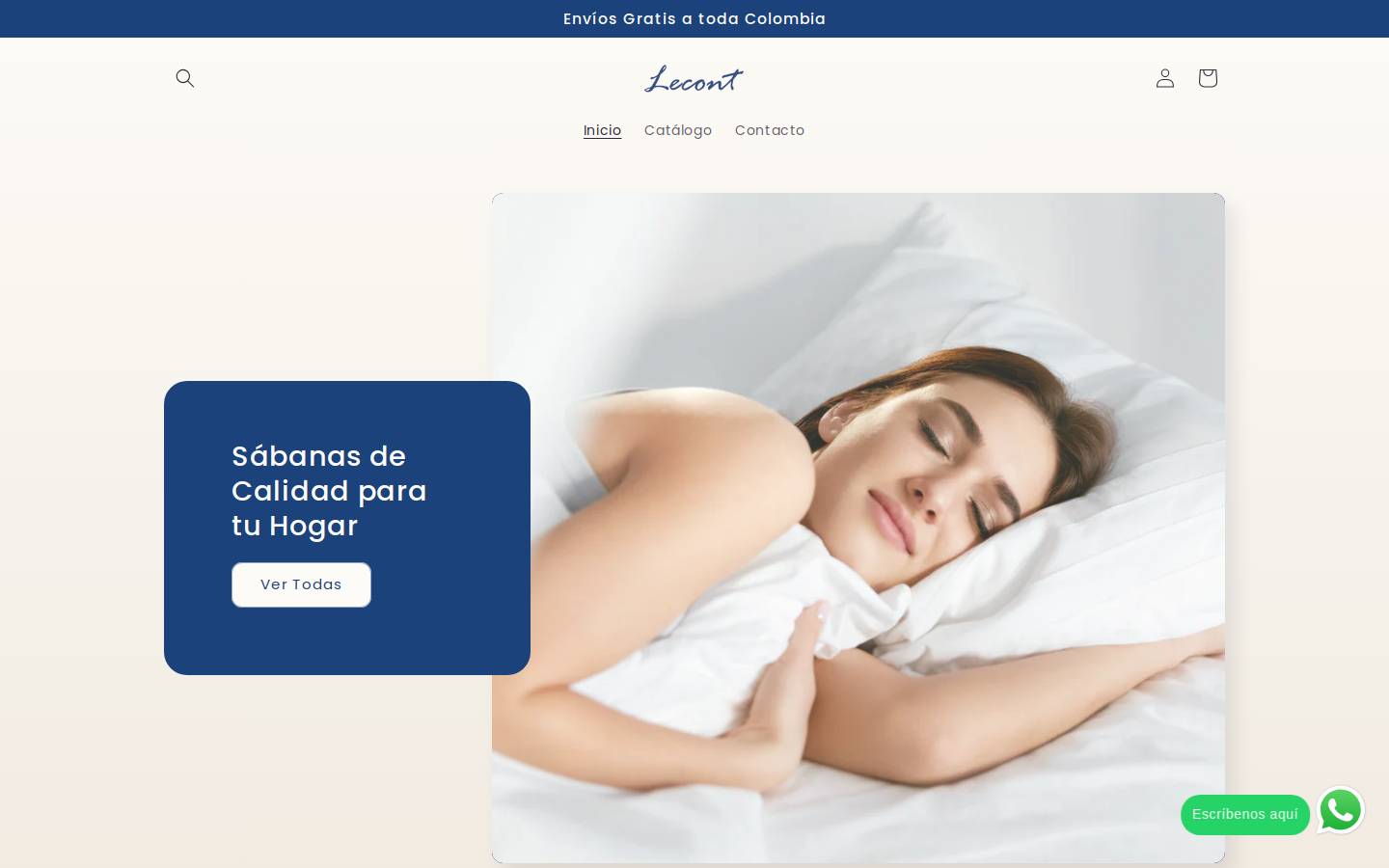 lecont.co homepage screenshot