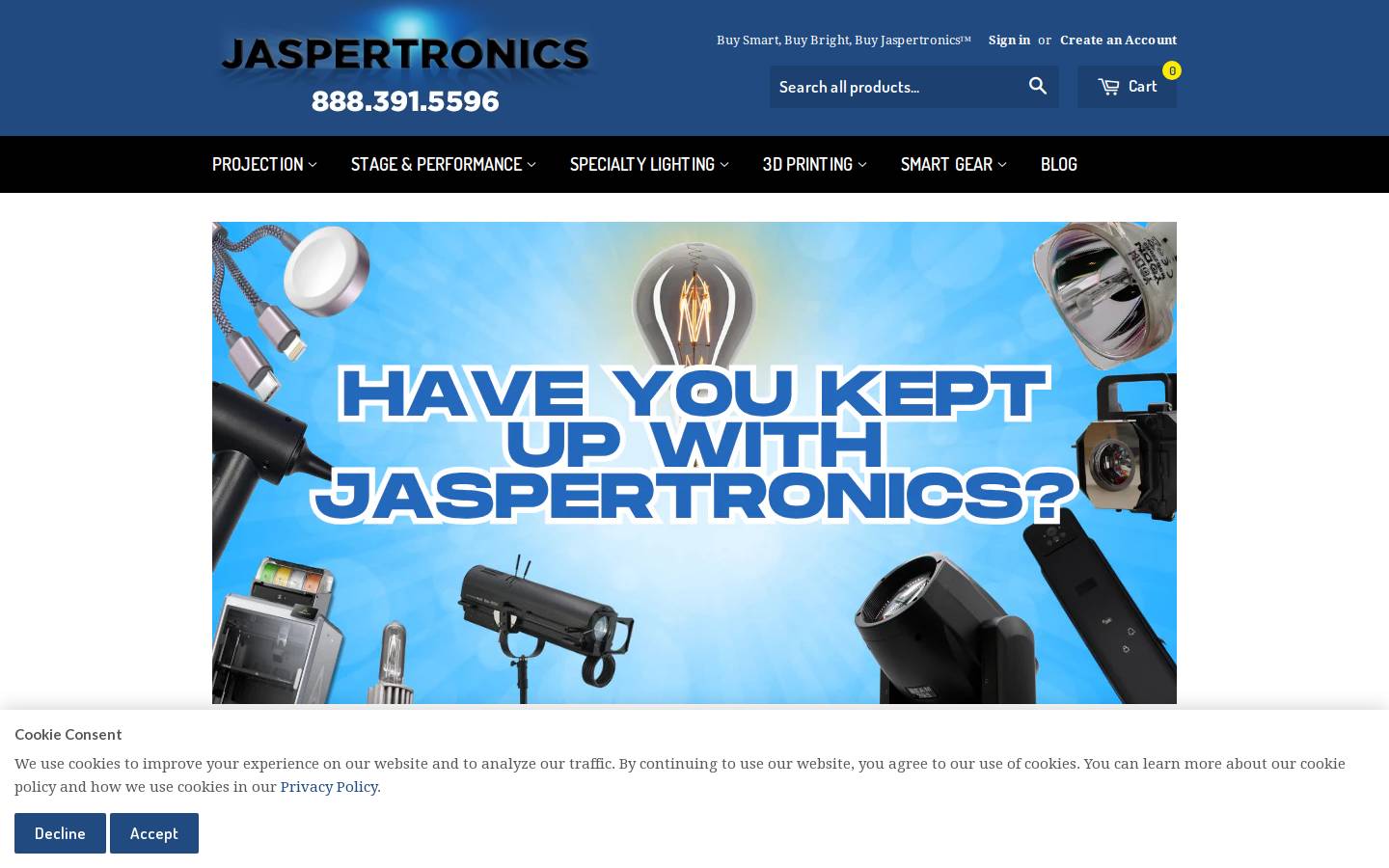lectrifiedlamps.com homepage screenshot