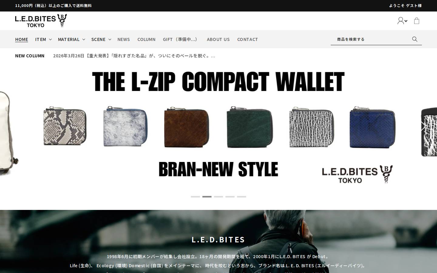 ledbites.com homepage screenshot