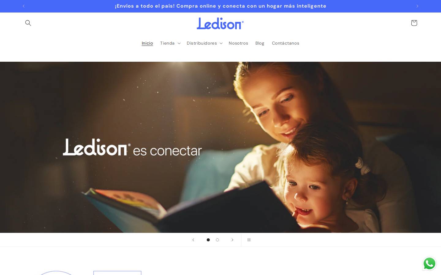 ledison.shop homepage screenshot