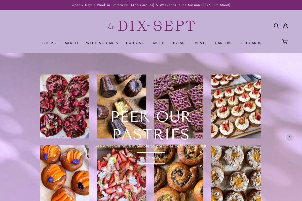 ledixsept.com homepage screenshot