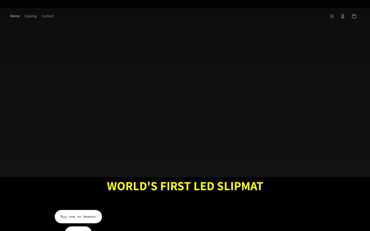 ledslipmat.com homepage screenshot