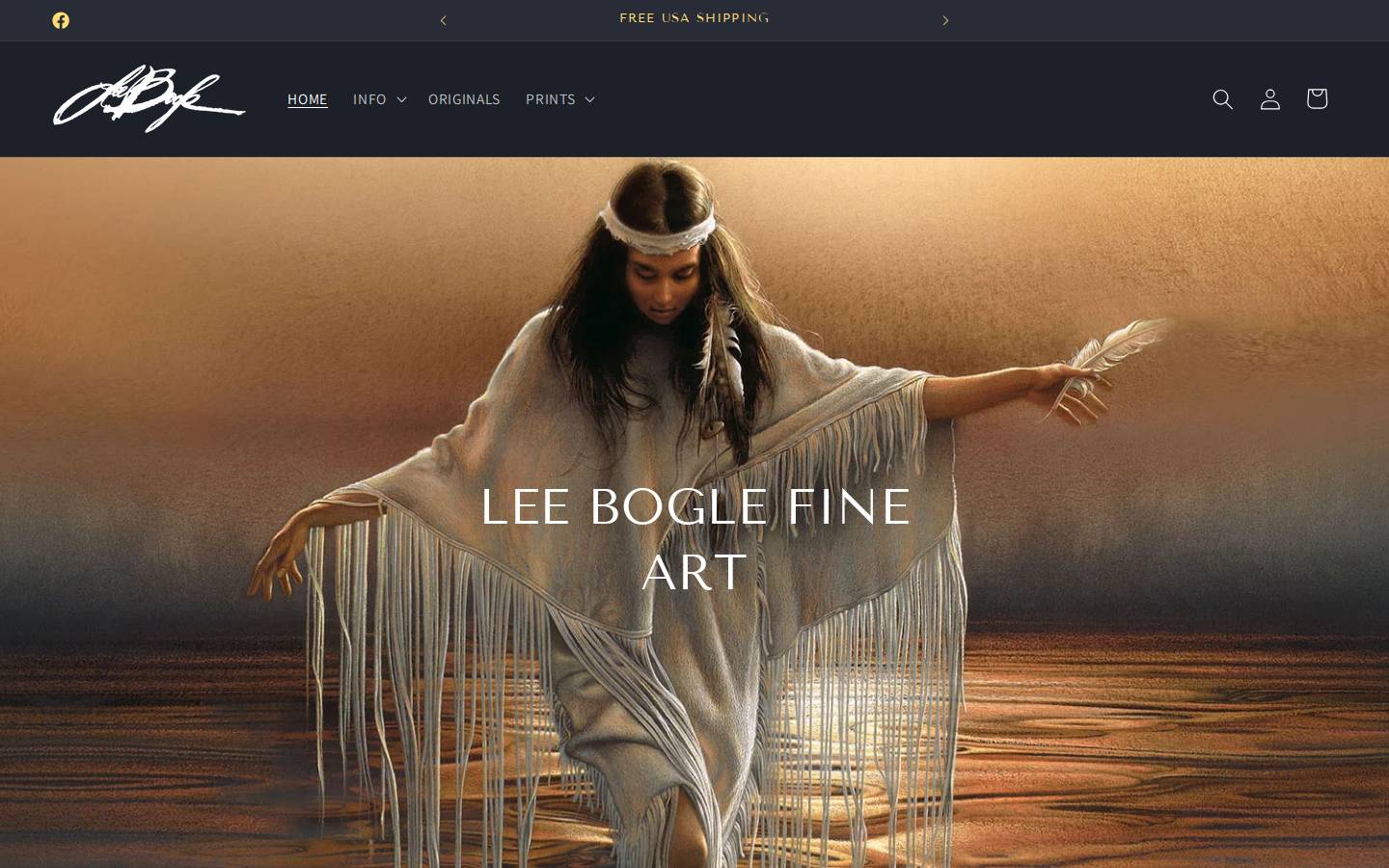 leebogle.com homepage screenshot