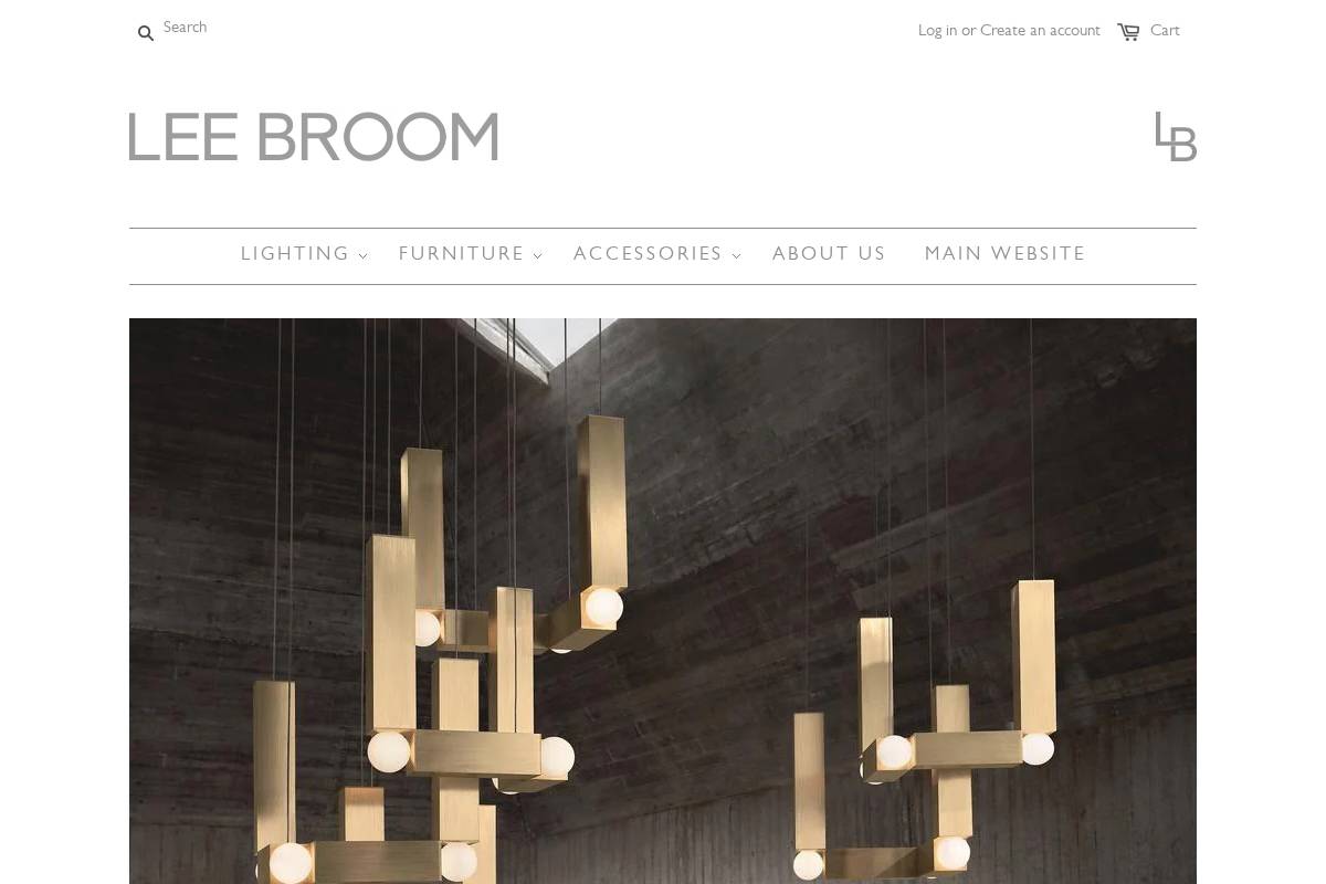 leebroomusa.com homepage screenshot