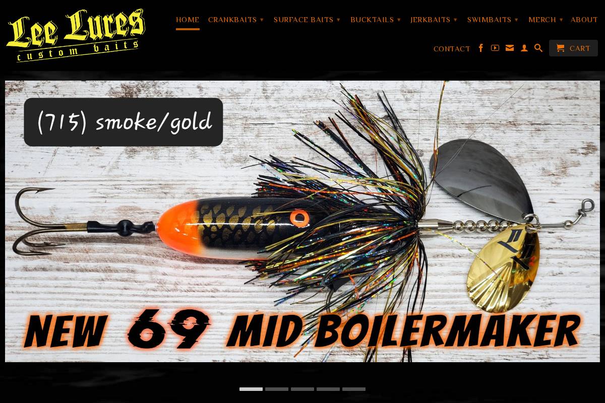 leelures.com homepage screenshot