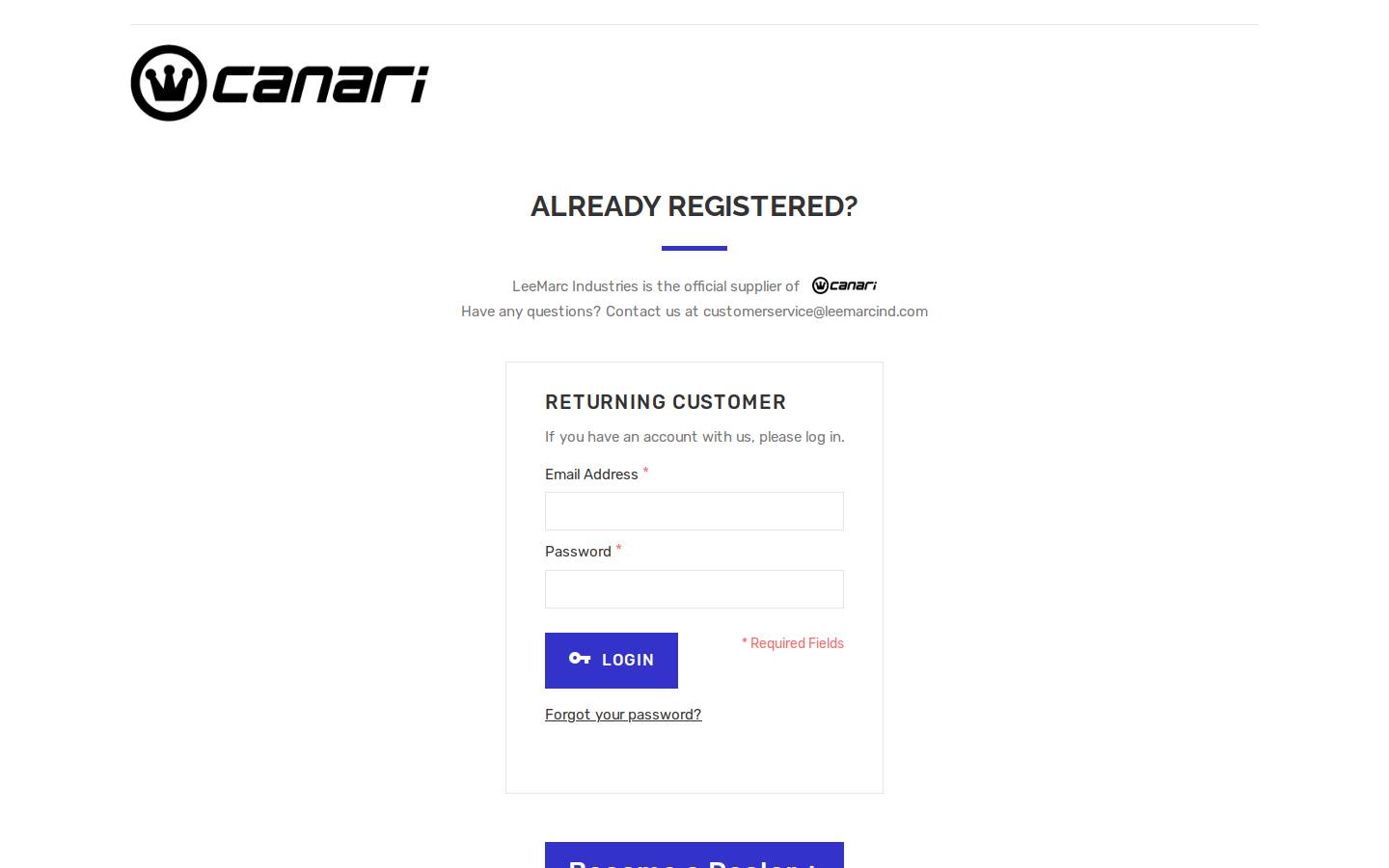 leemarcwholesale.com homepage screenshot