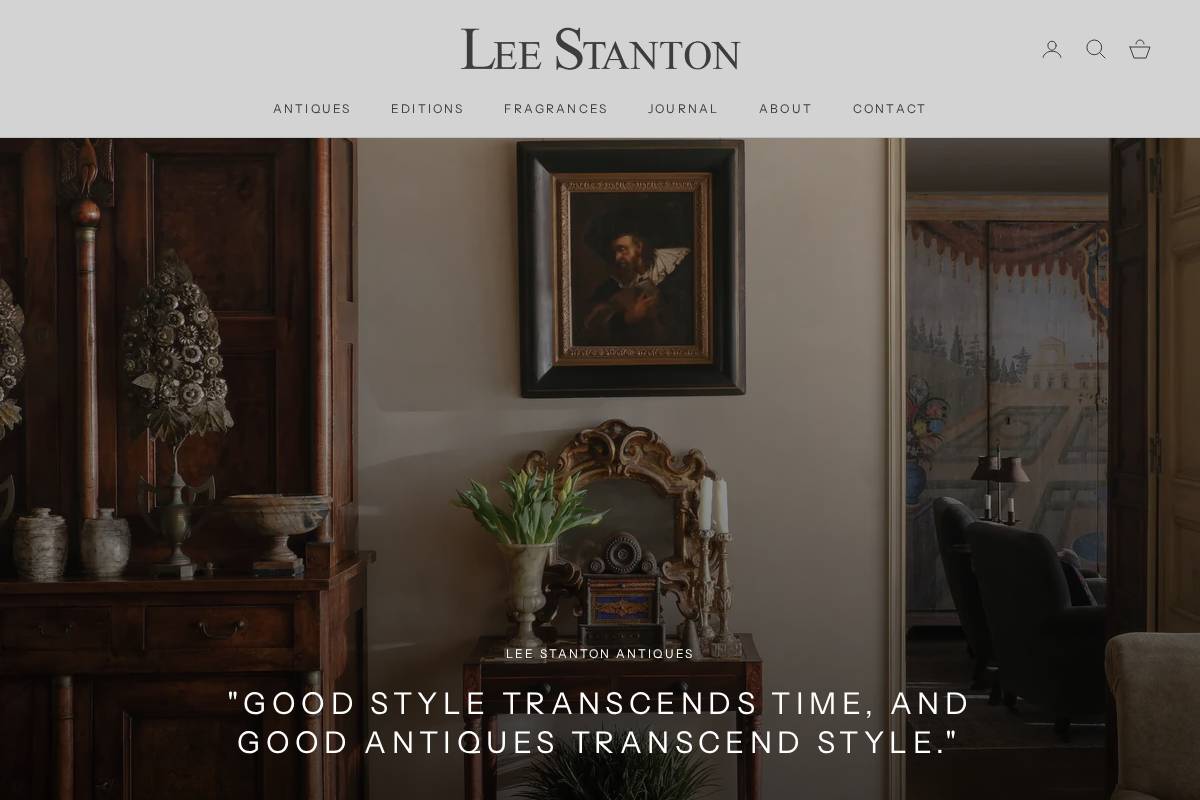 leestanton.com homepage screenshot
