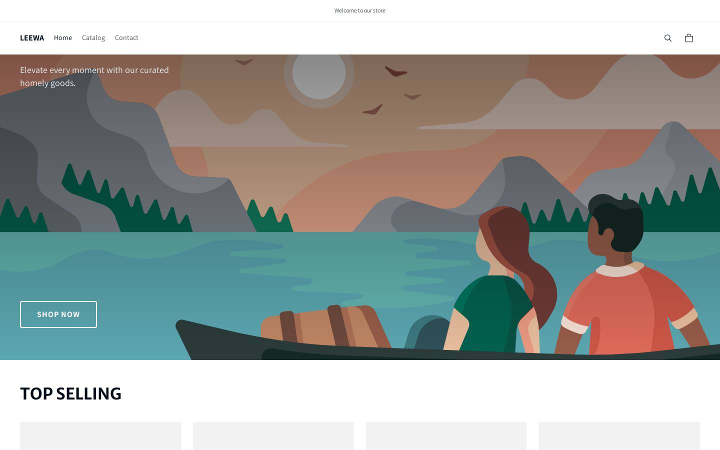 leewa.in homepage screenshot