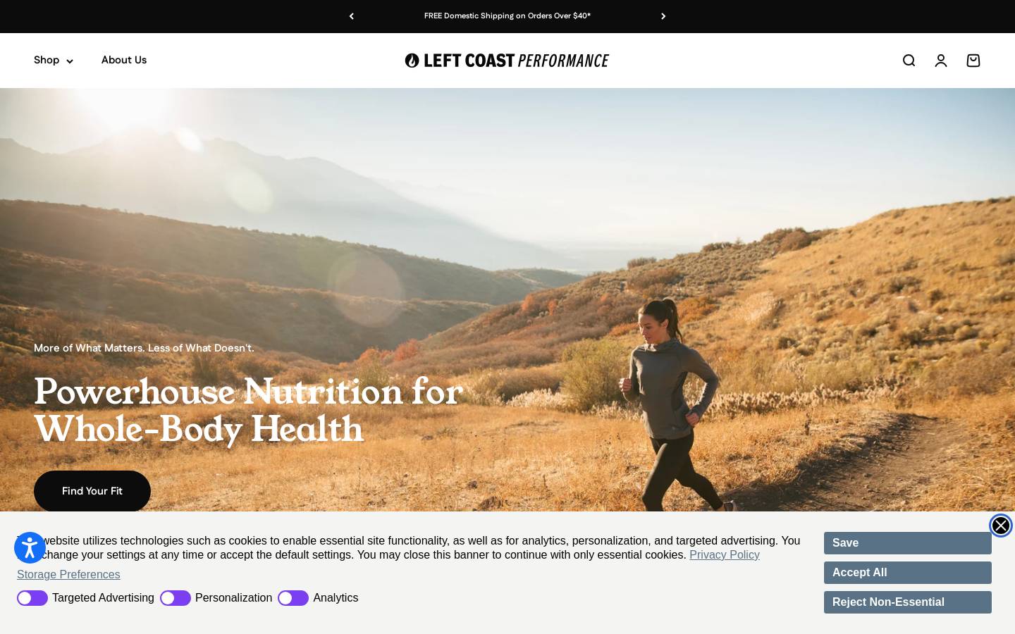 leftcoastperformance.com homepage screenshot