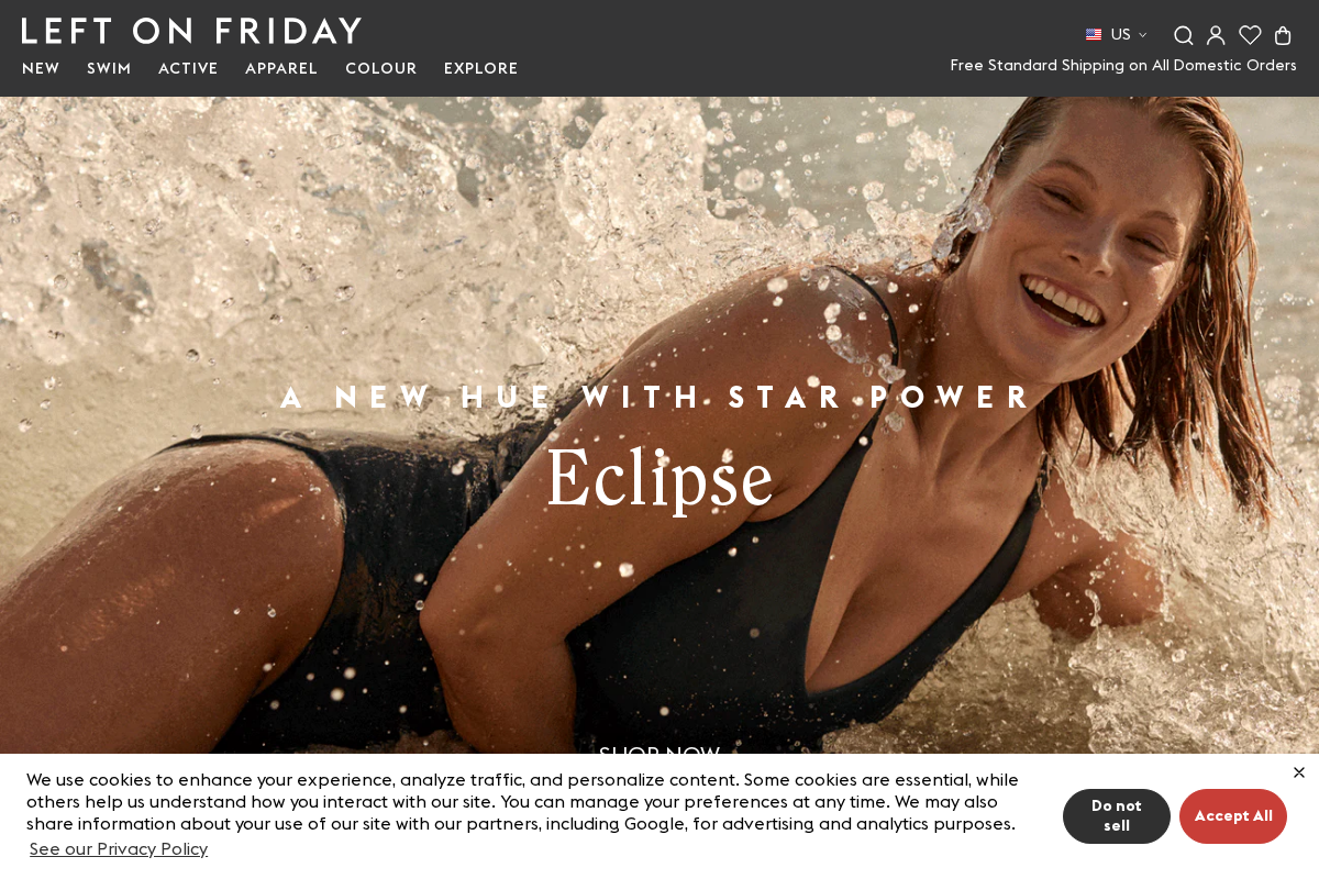 Left on Friday homepage screenshot