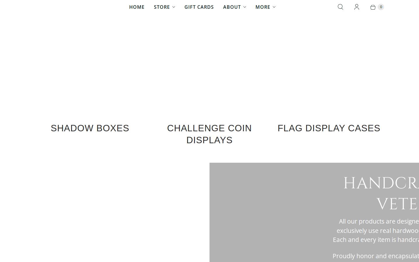 legaciesofamerica.com homepage screenshot