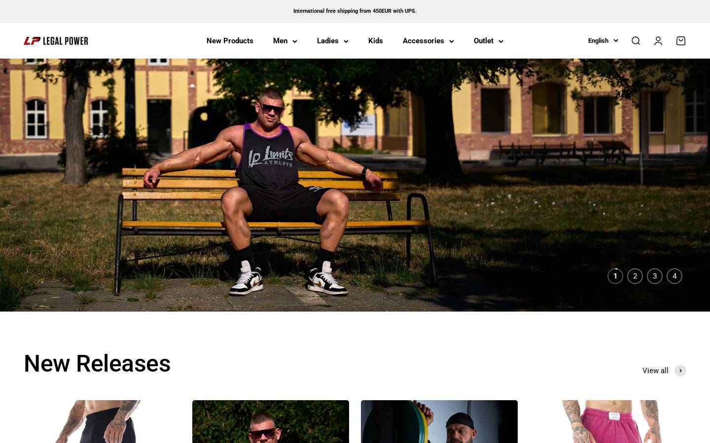 Legal Power homepage screenshot