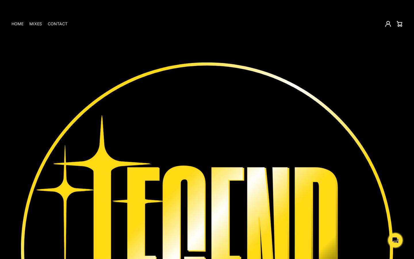 legendmixes.com homepage screenshot