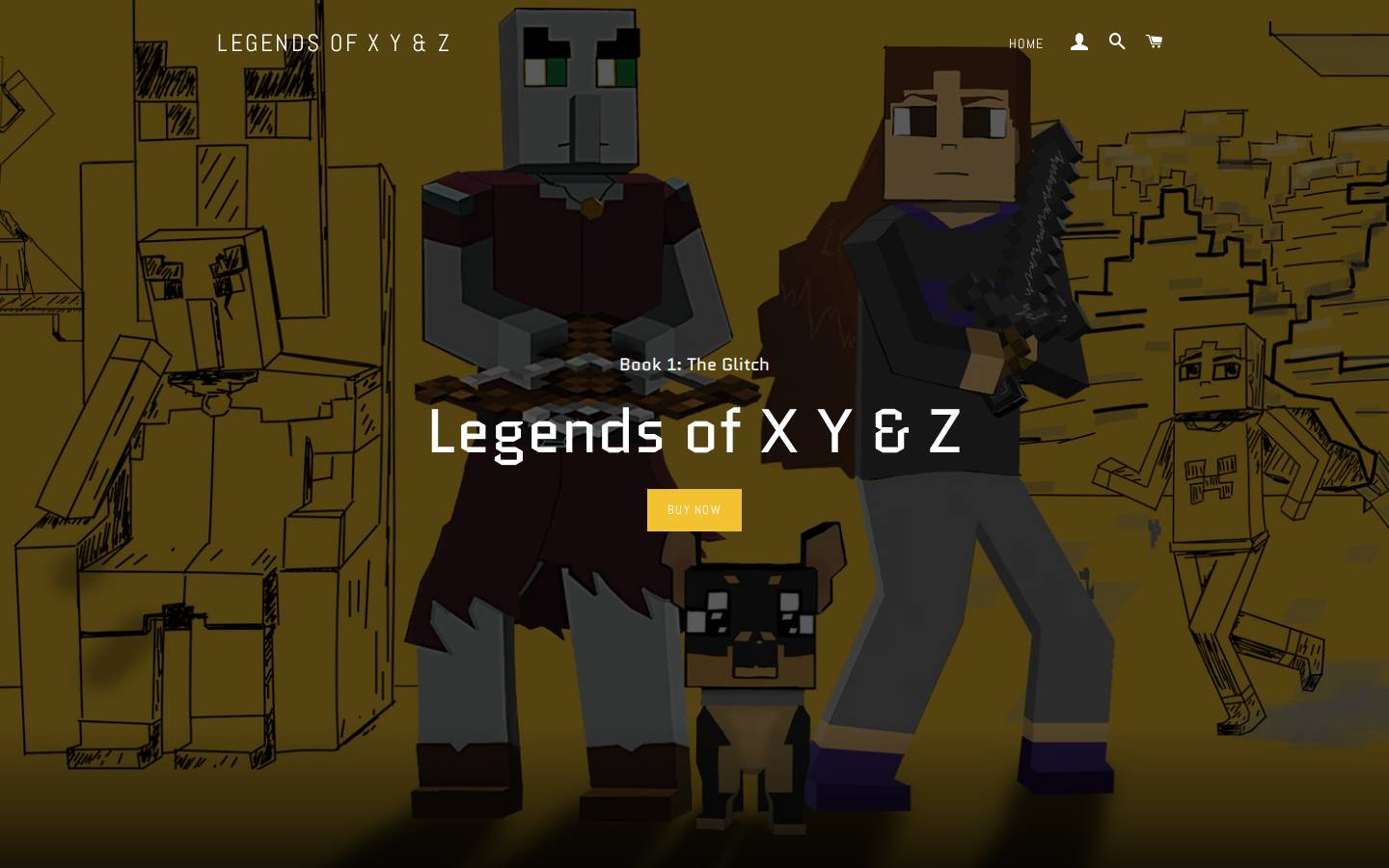 legendsofxyz.com homepage screenshot