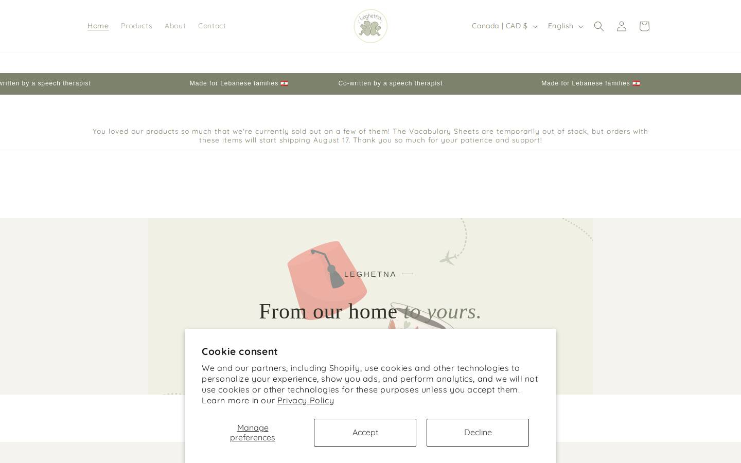 leghetna.com homepage screenshot