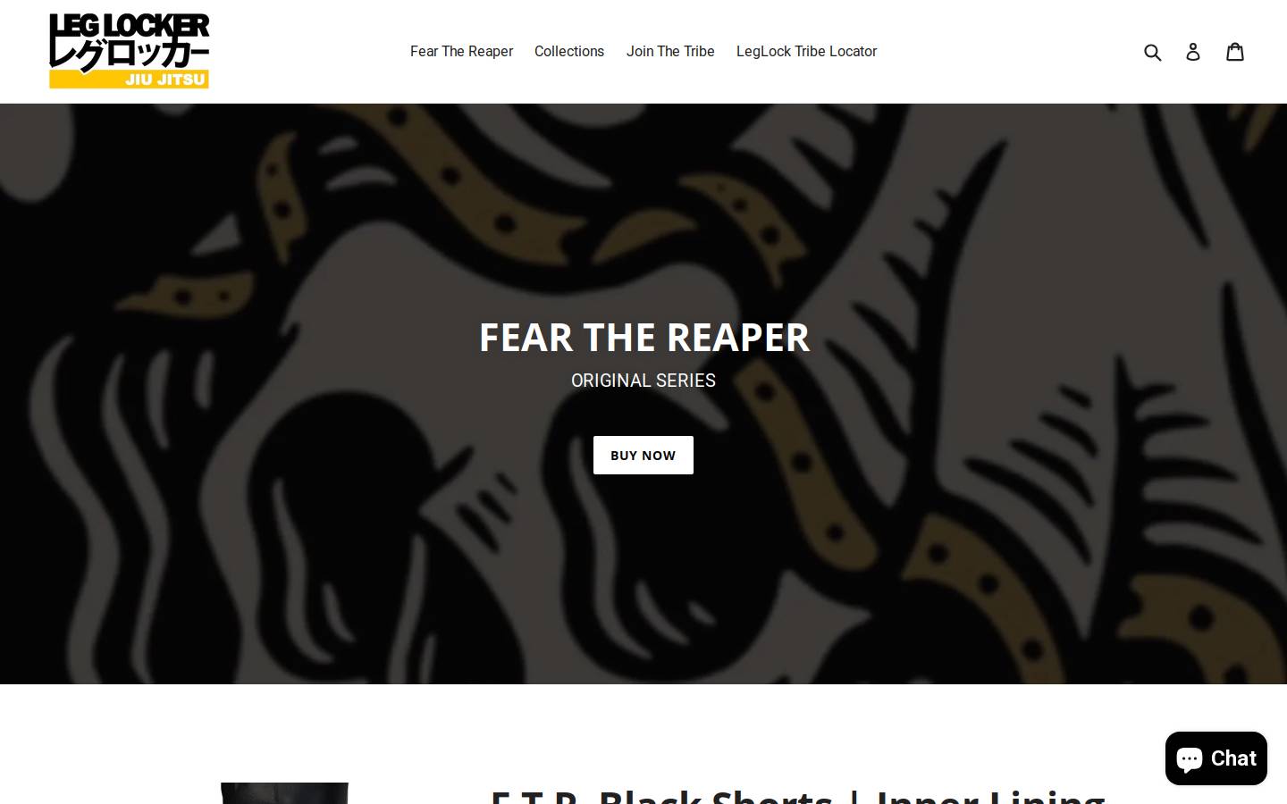 leglockerofficial.com homepage screenshot