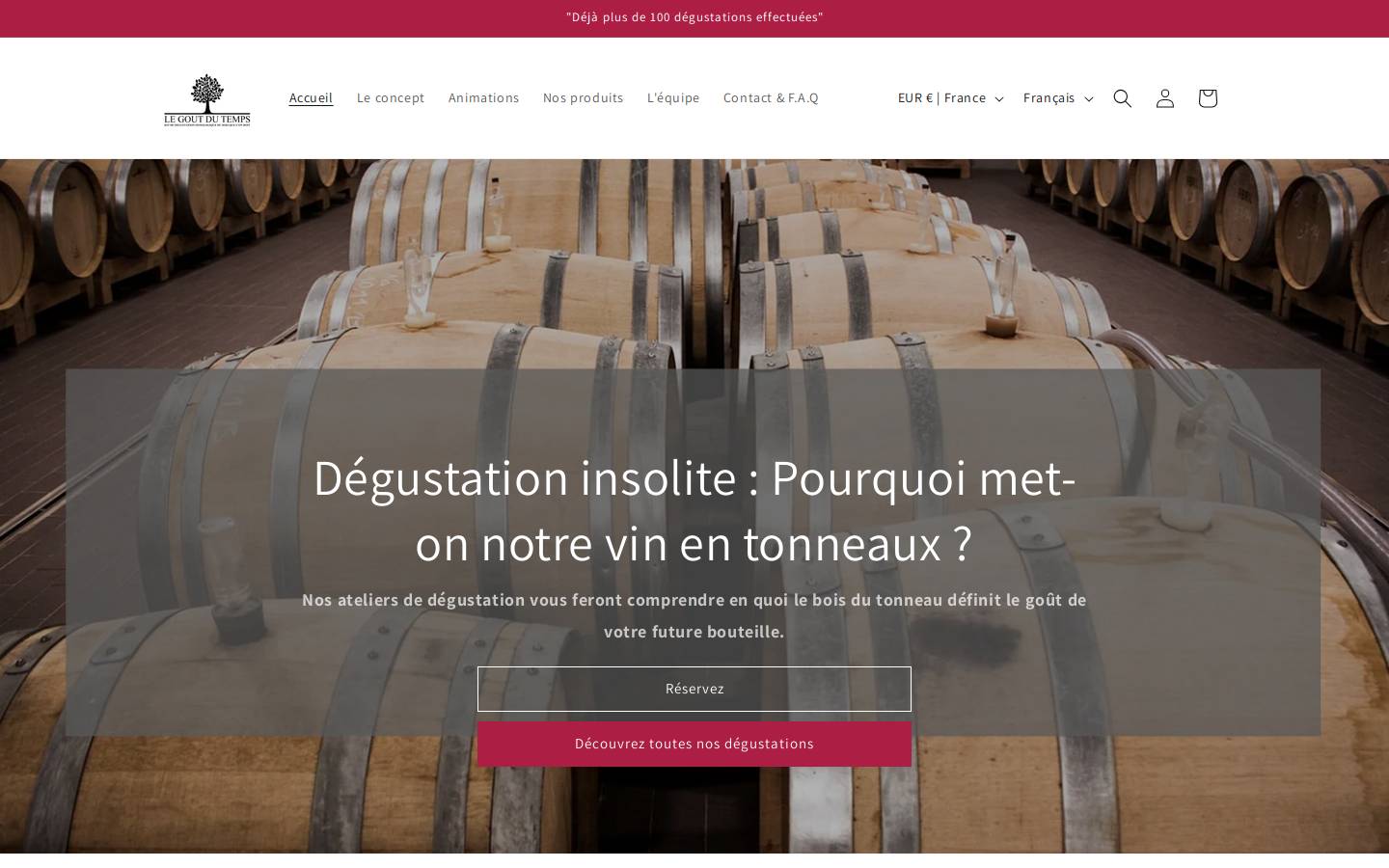 legoutdutemps.fr homepage screenshot