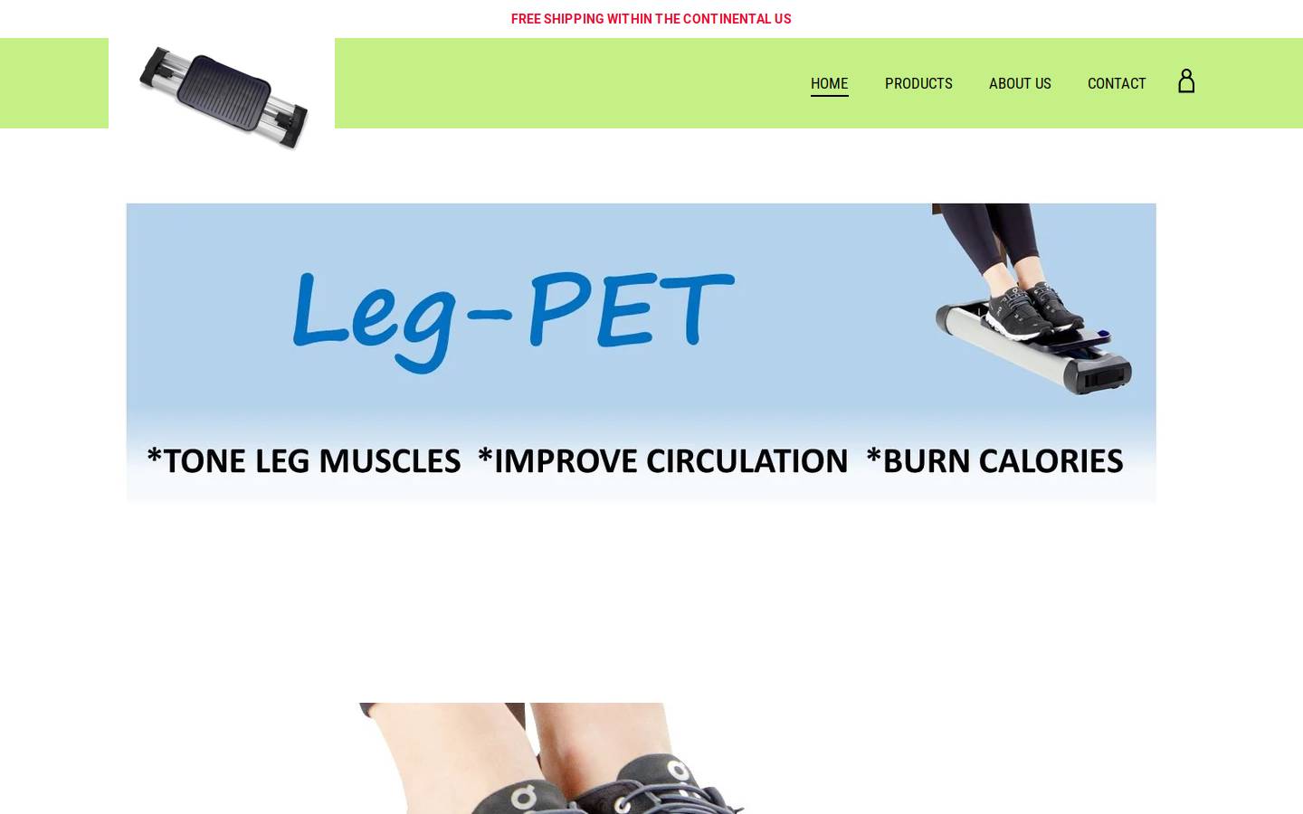 legpet.com homepage screenshot