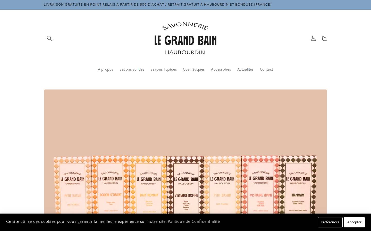 legrandbaincosmetique.fr homepage screenshot