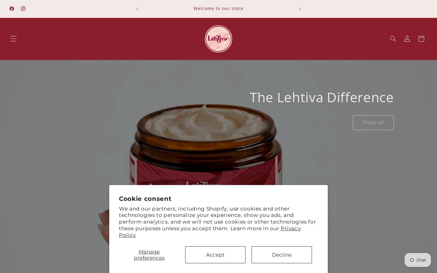 lehtiva.com homepage screenshot
