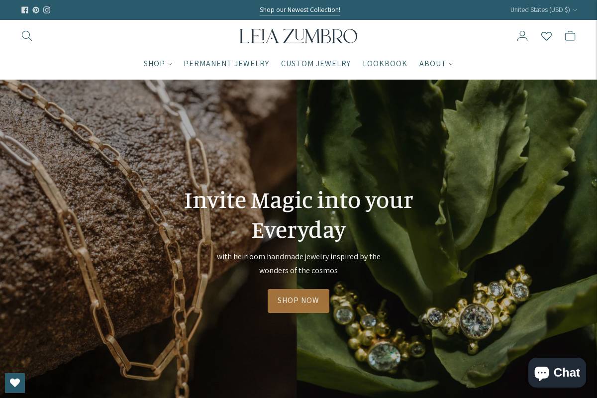 leiazumbro.com homepage screenshot