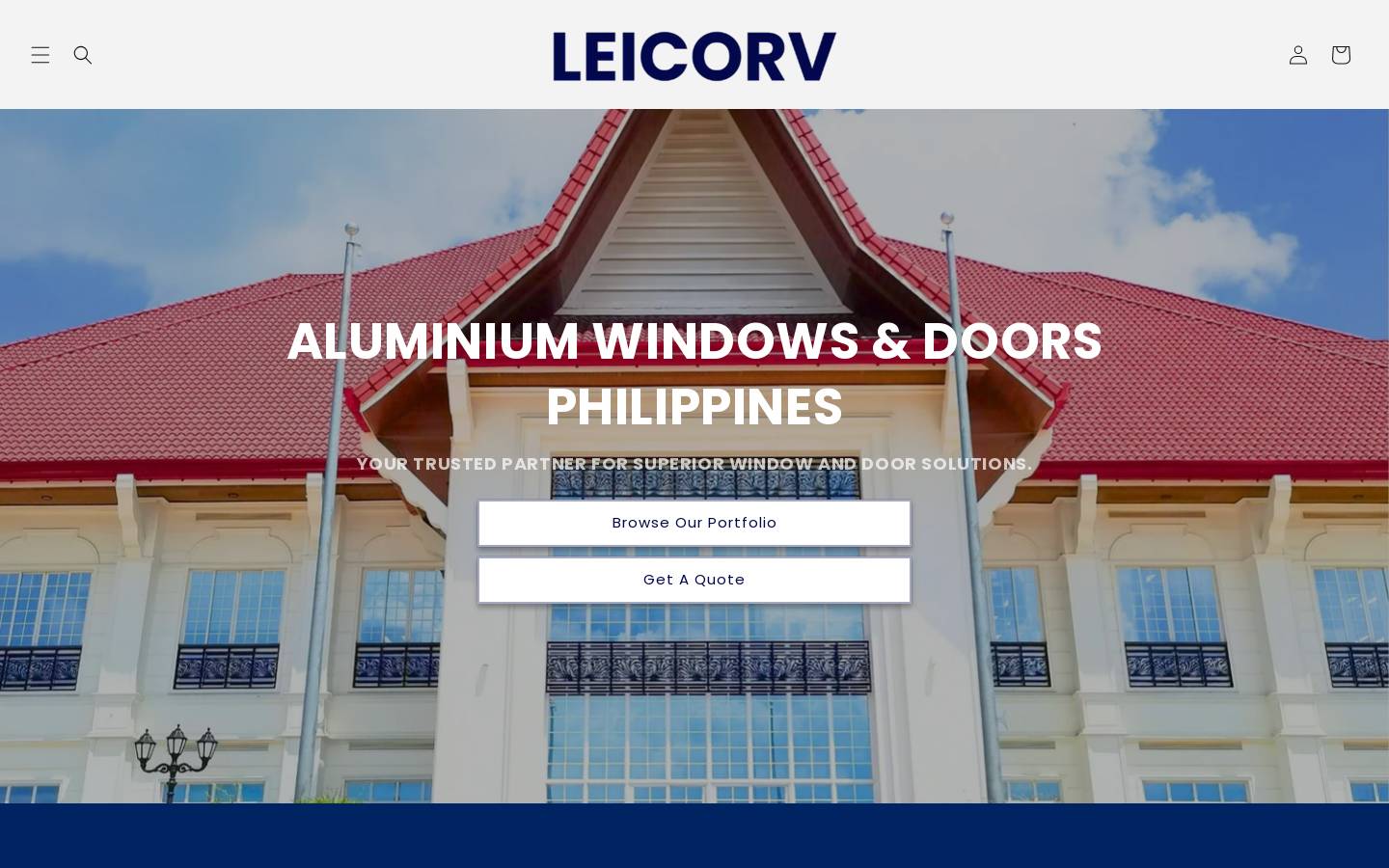 leicorv.com homepage screenshot