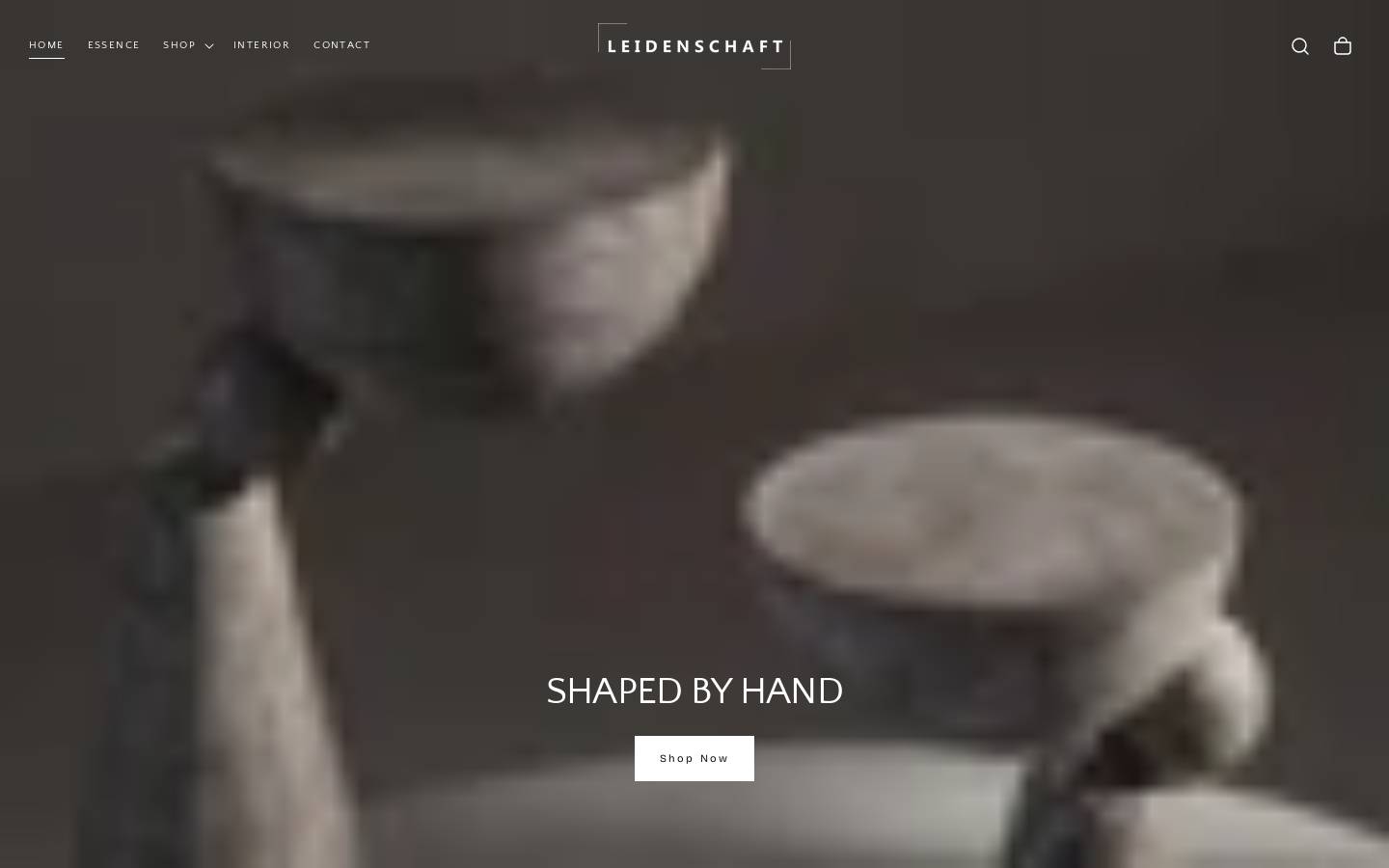 leidenschaft.in homepage screenshot