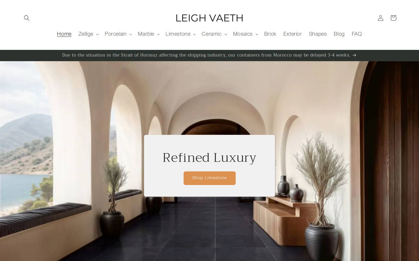 leighvaeth.com homepage screenshot