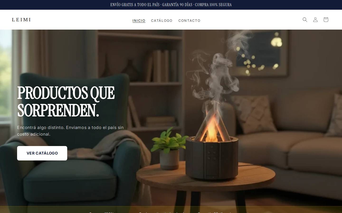 leimi.shop homepage screenshot