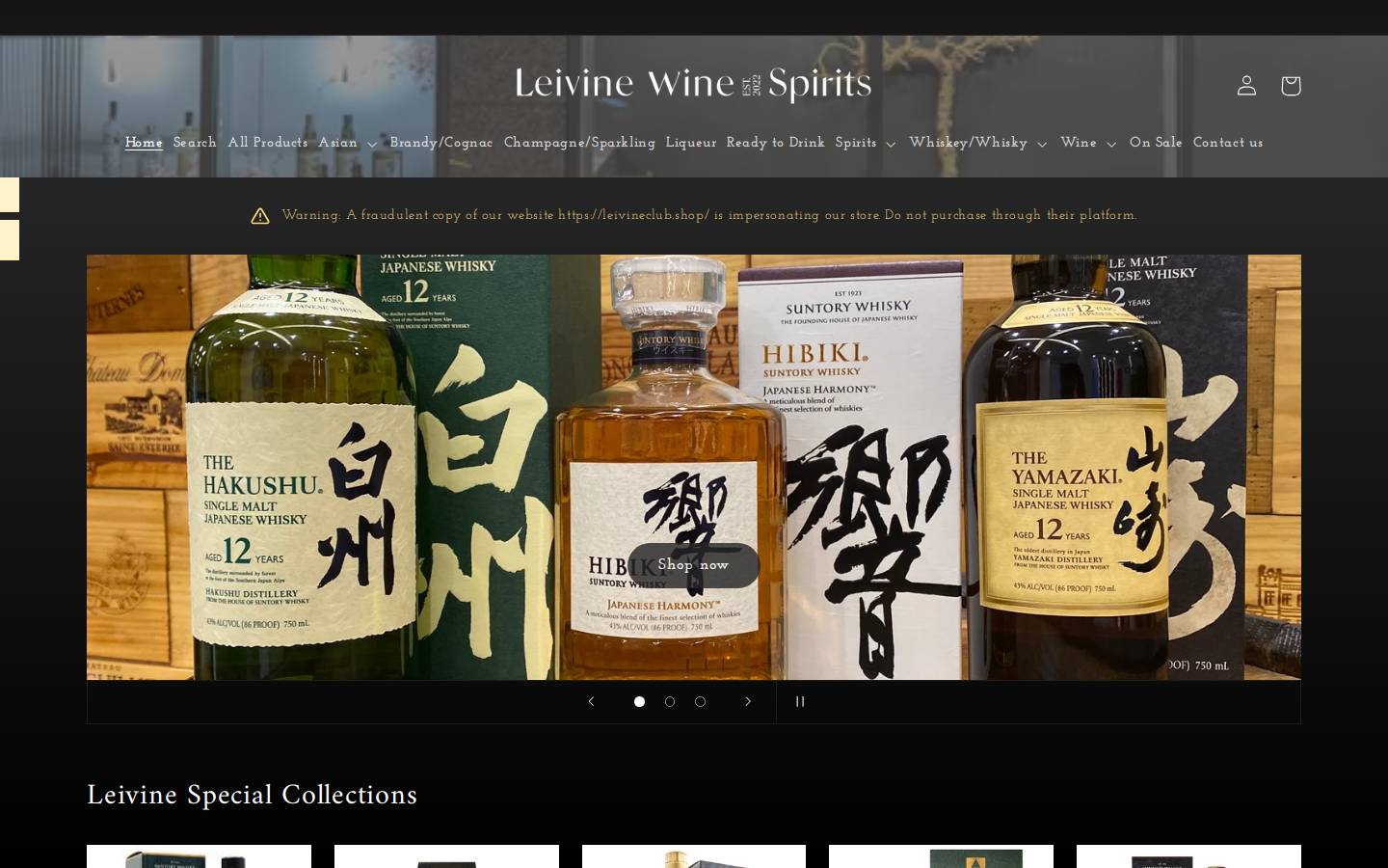 leivine.com homepage screenshot