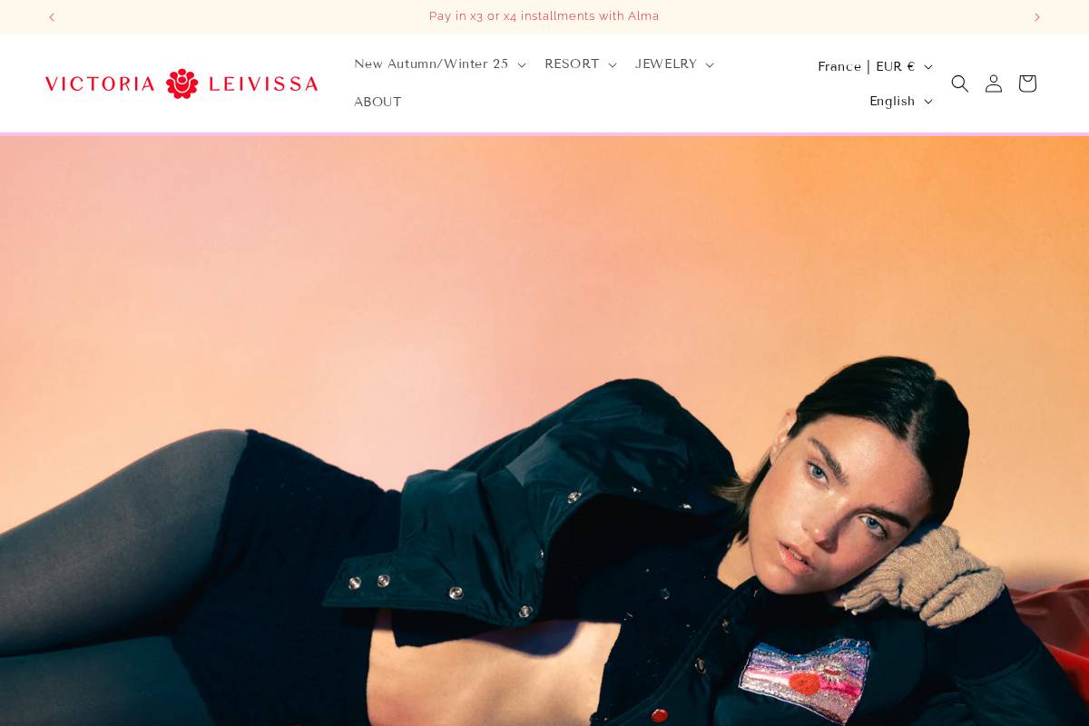 leivissa.com homepage screenshot