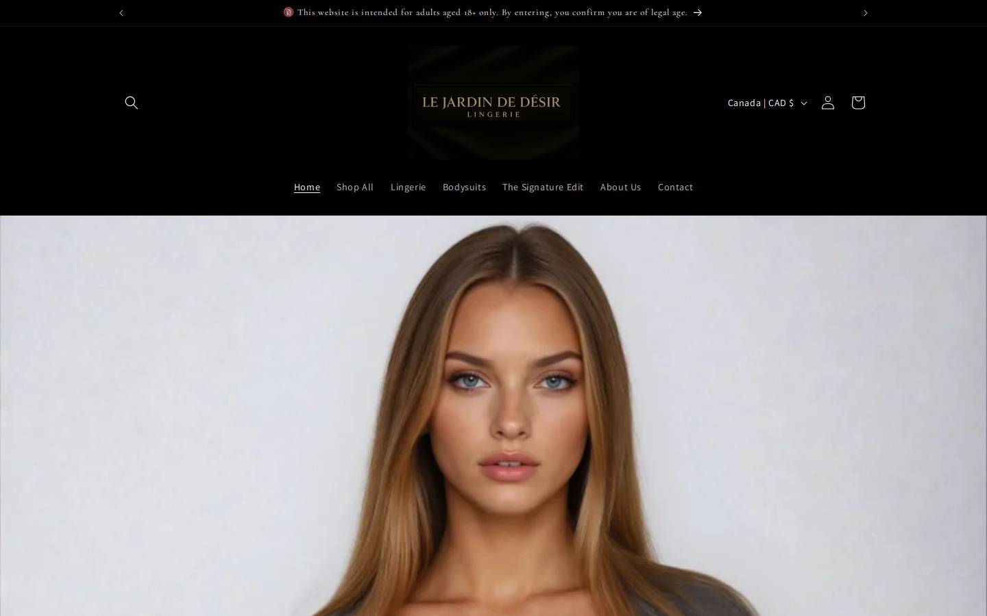 lejardindedesir.com homepage screenshot
