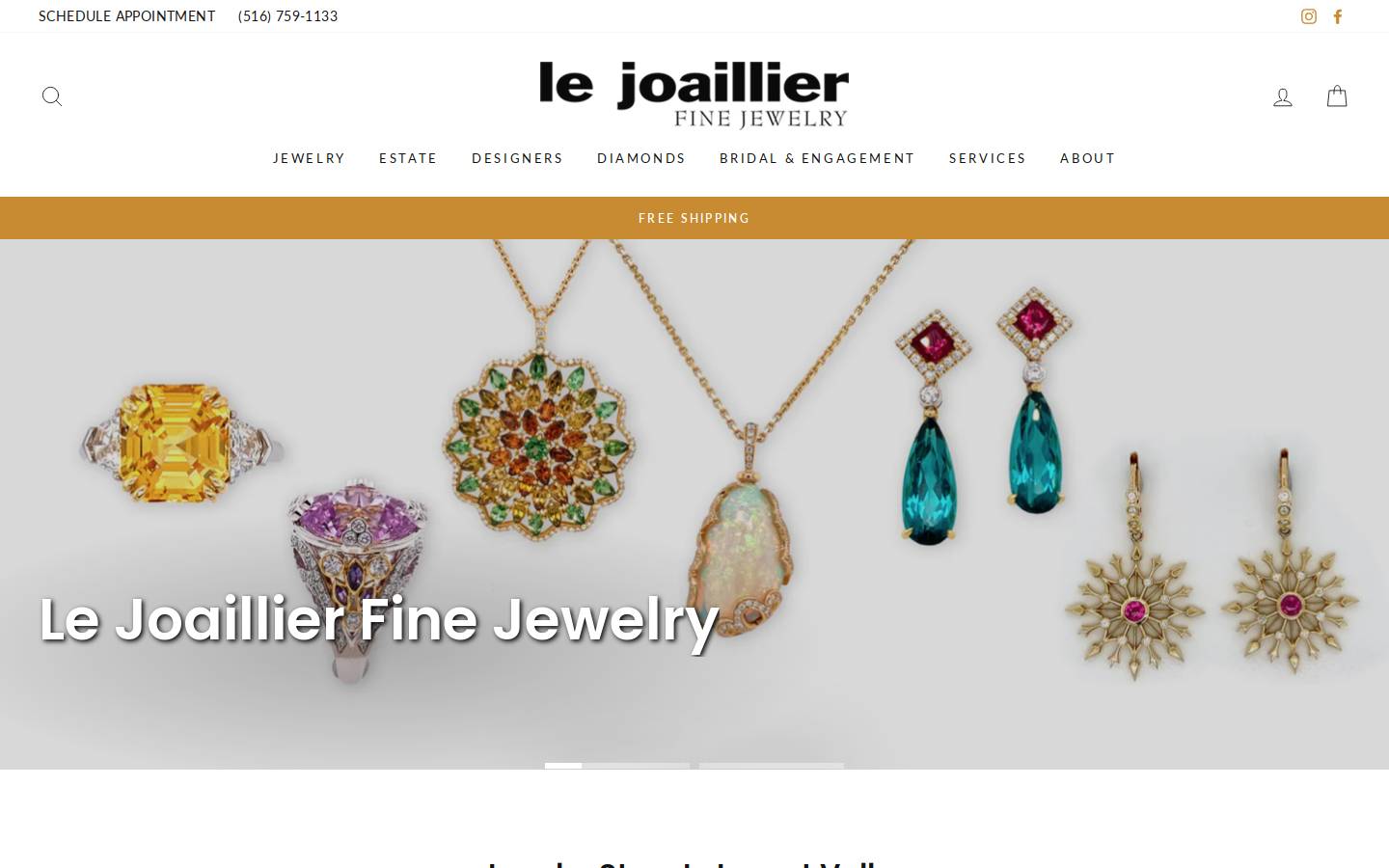 lejoaillier.com homepage screenshot