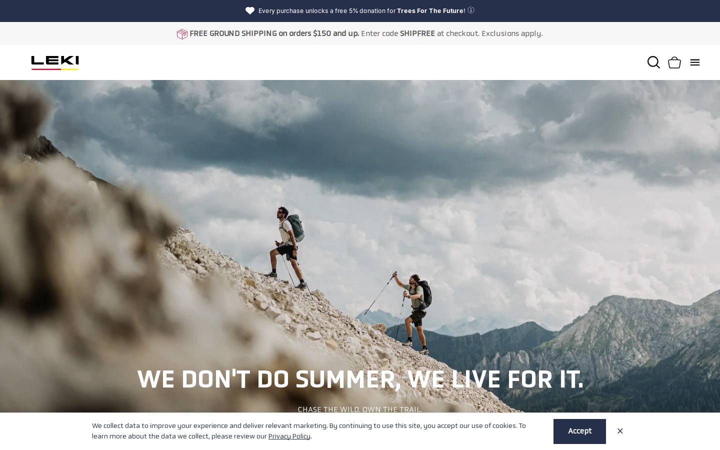 lekiusa.com homepage screenshot
