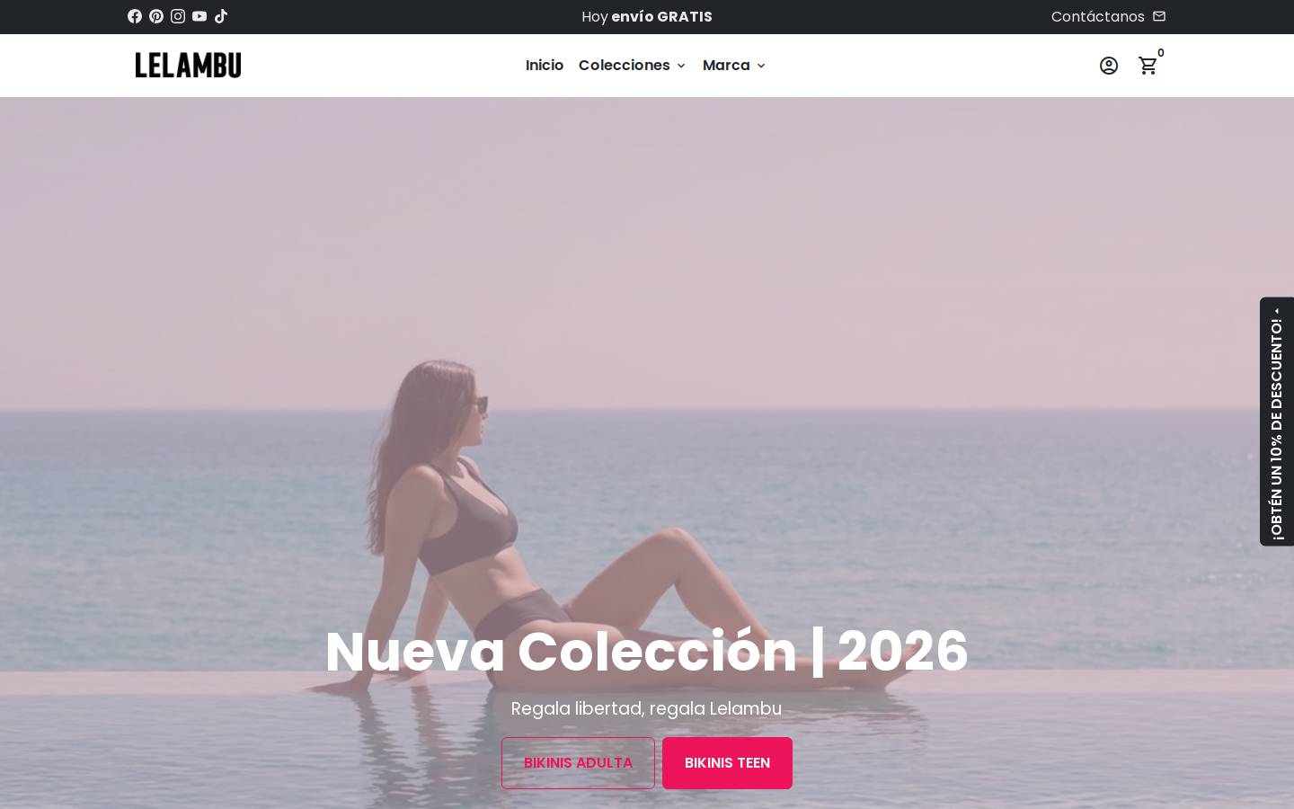 Lelambu homepage screenshot