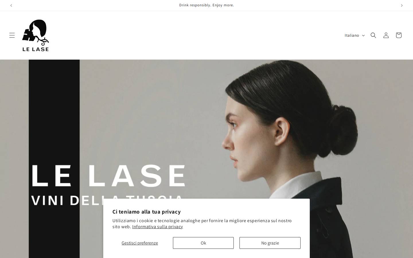 lelase.com homepage screenshot