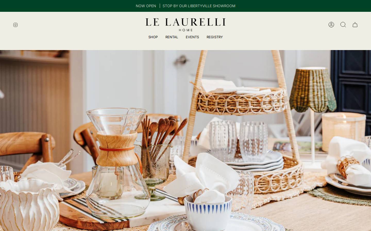 lelaurelli.com homepage screenshot