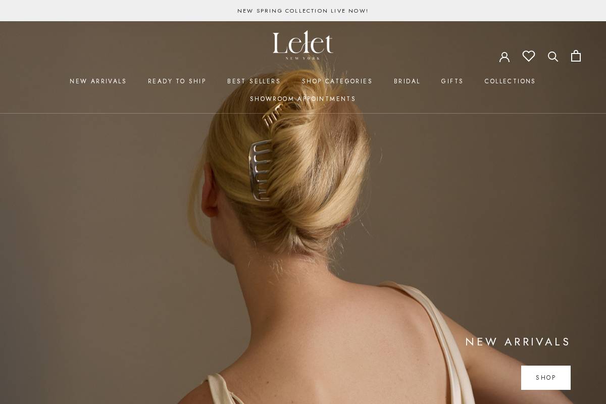 Leletny homepage screenshot