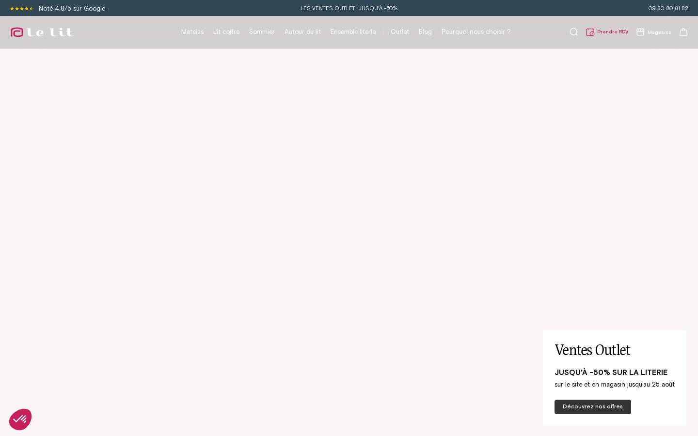 Le Lit homepage screenshot