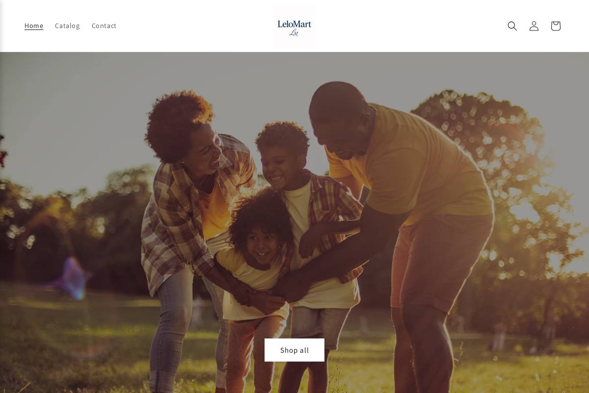 lelom.art homepage screenshot
