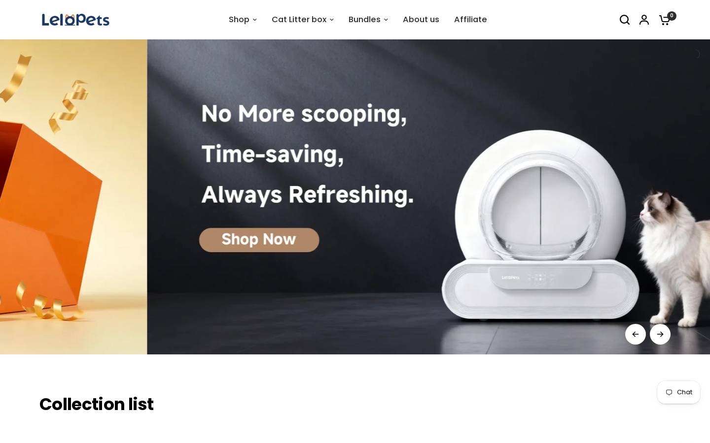 LeloPets homepage screenshot