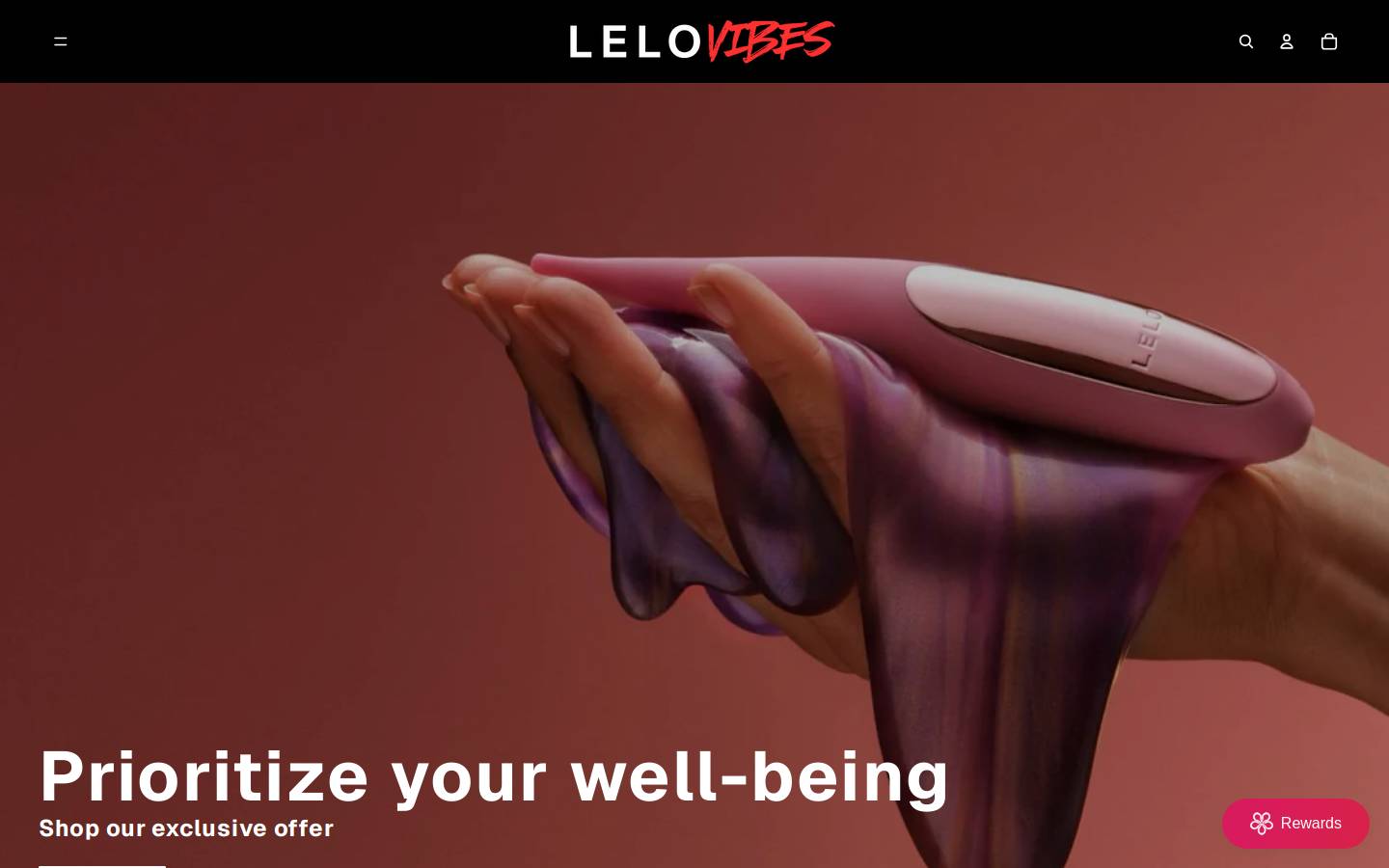 lelovibes.com homepage screenshot