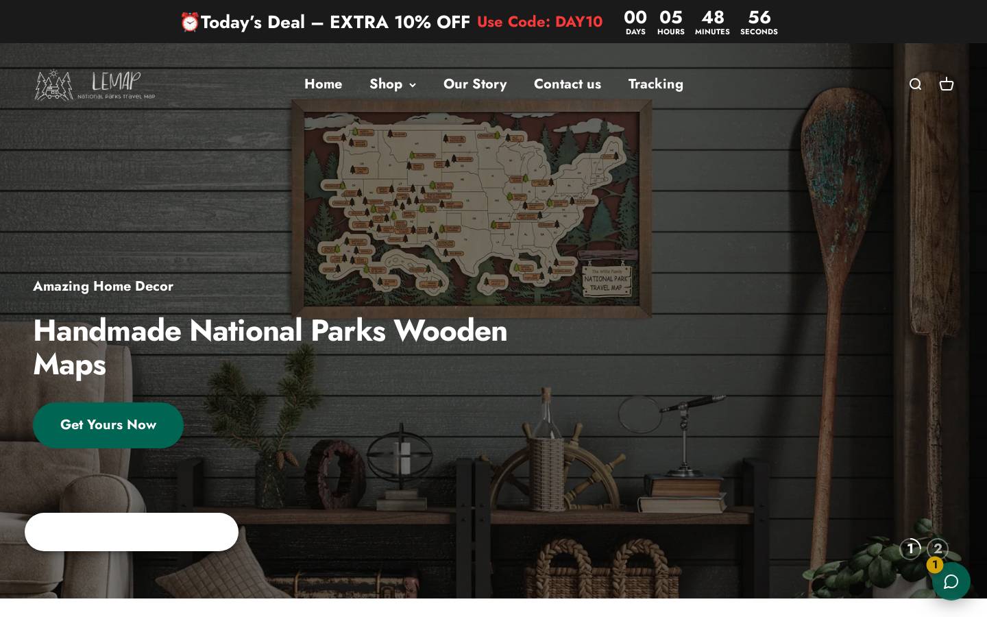 Lemap homepage screenshot