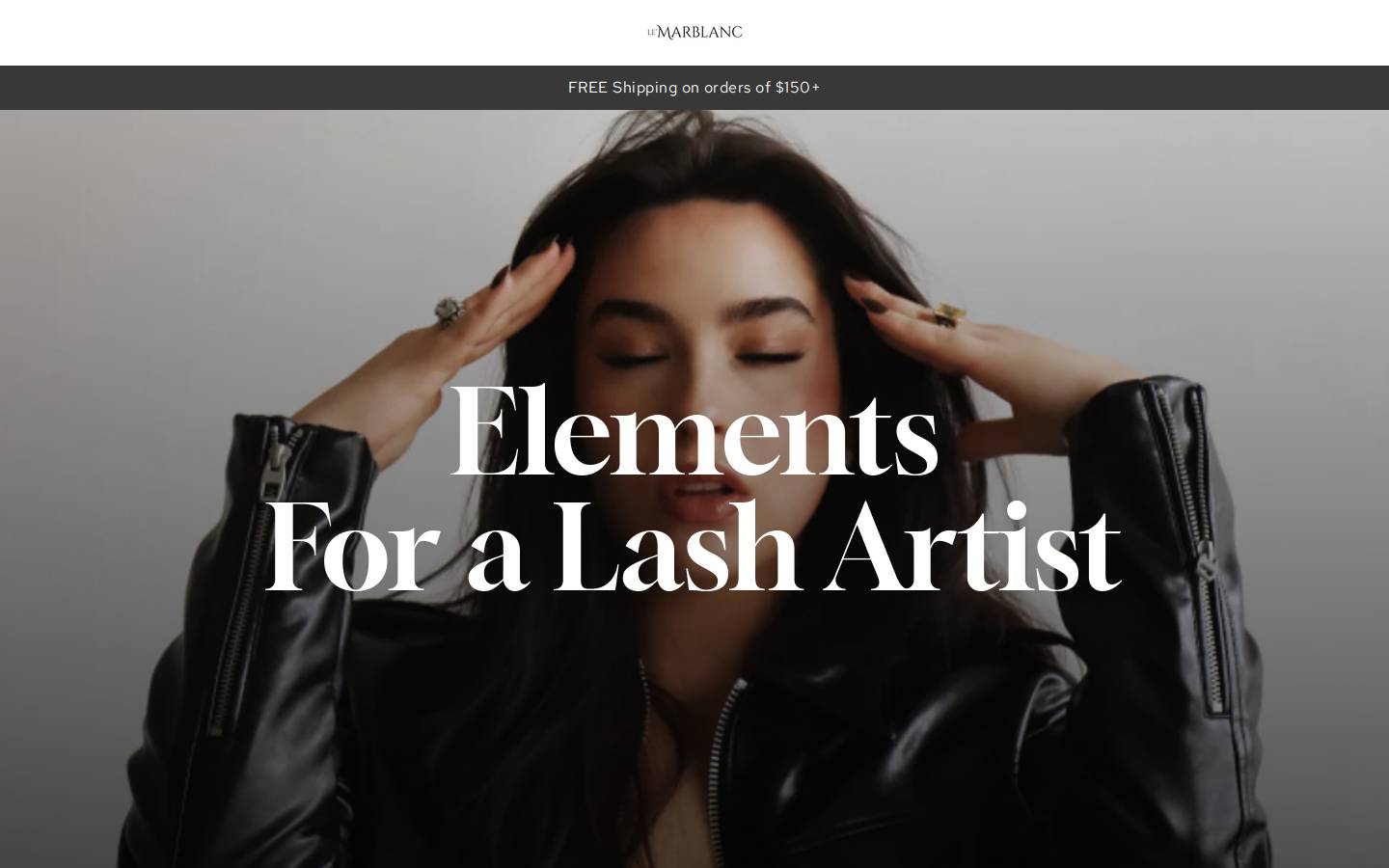 lemarblanc.com homepage screenshot