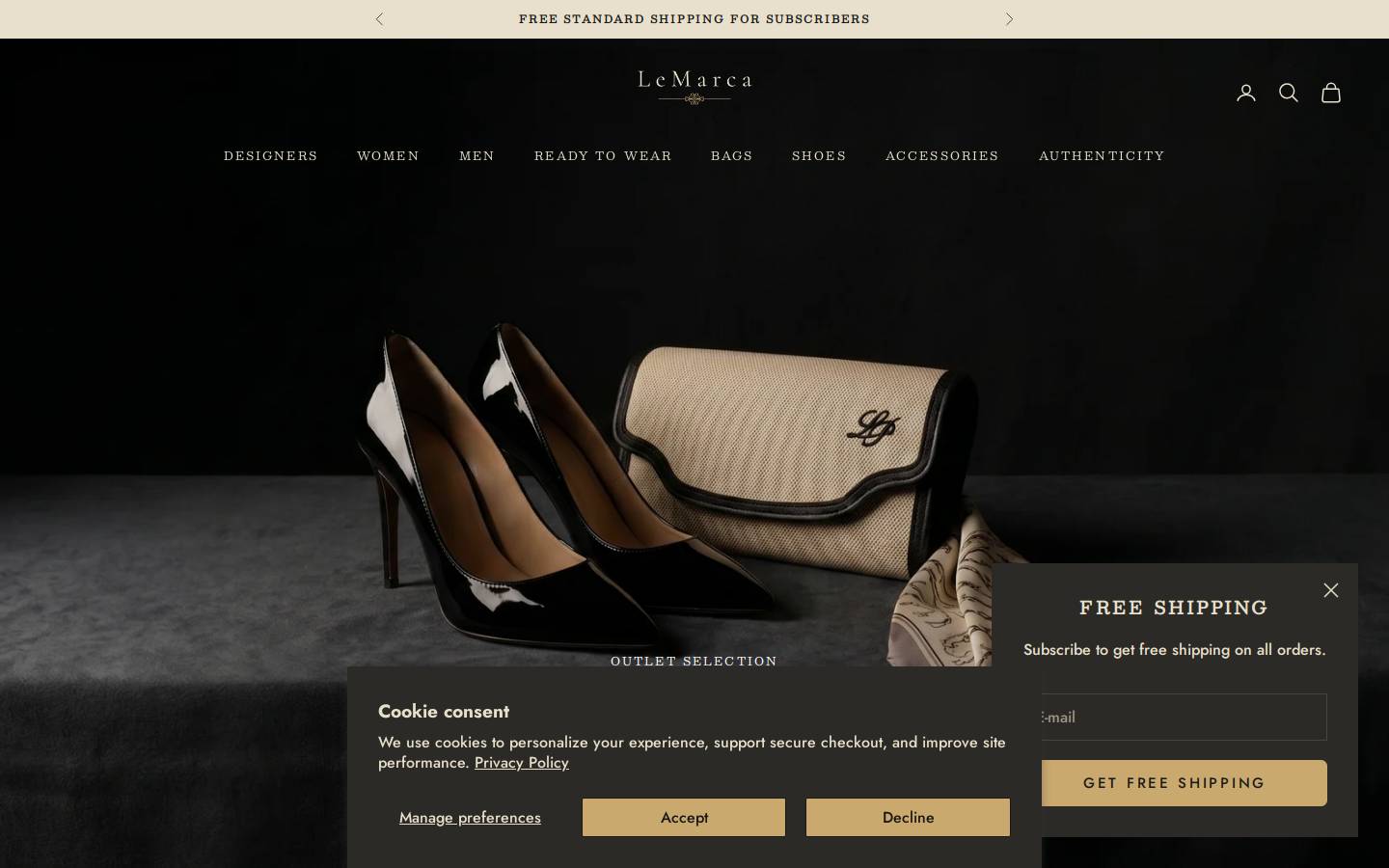 lemarca.com homepage screenshot